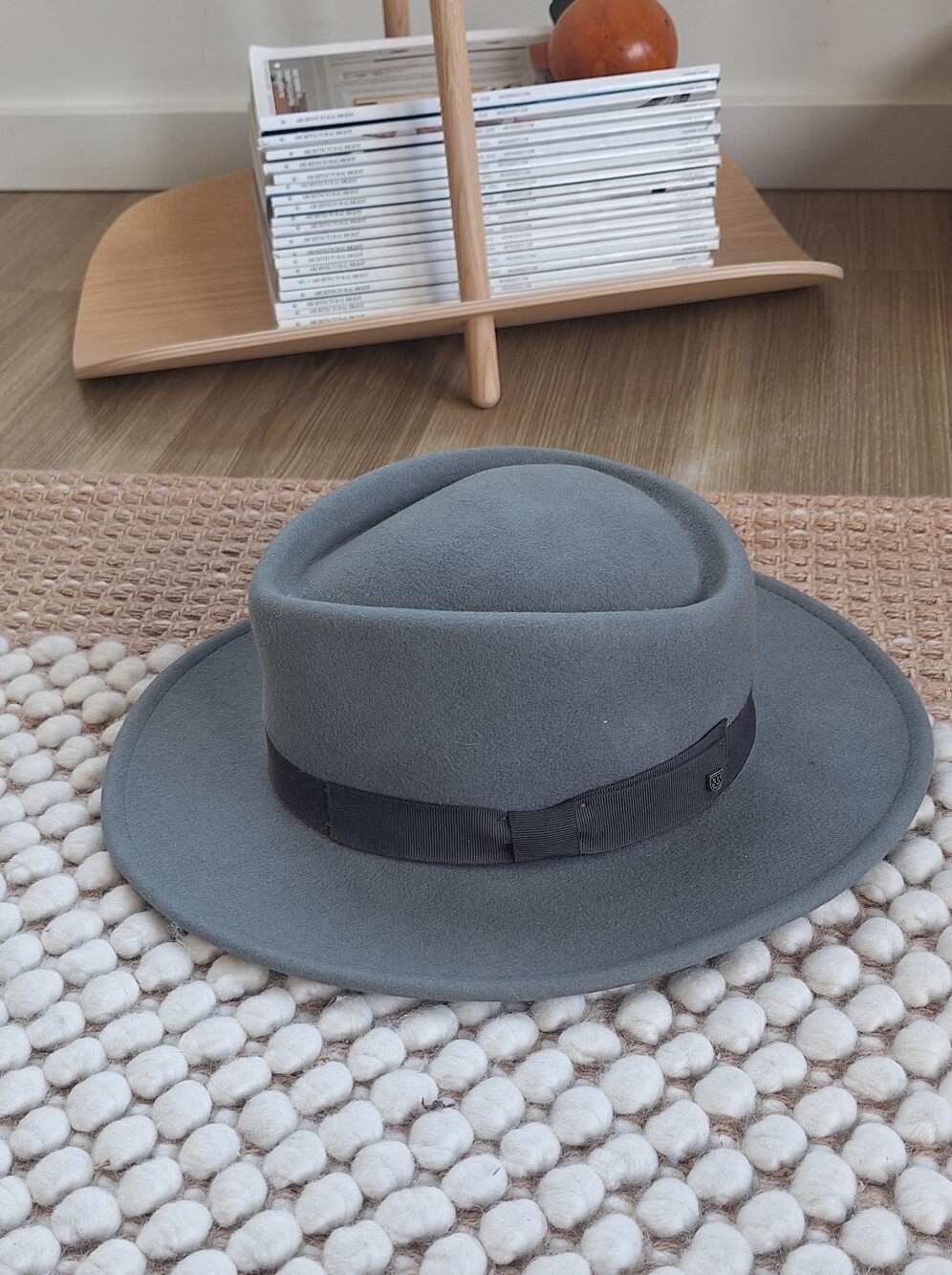 Brixton Alex Grey Wool Hat
